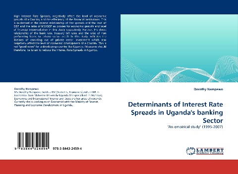 Determinants of Interest Rate Spreads in Ugandas banking Sector: An empirical study (1995-2007)