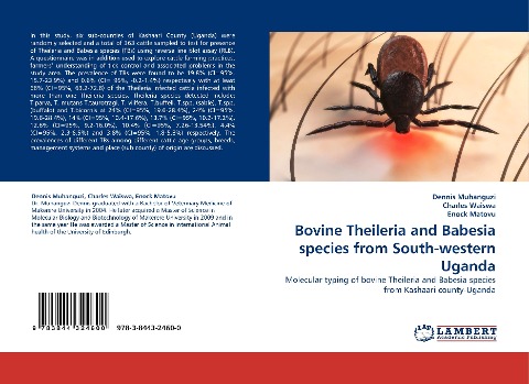 Bovine Theileria and Babesia species from  South-western Uganda: Molecular typing of bovine Theileria and Babesia species from Kashaari county-Uganda