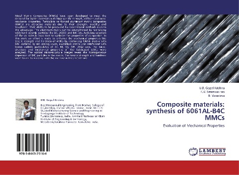Composite materials: synthesis of 6061AL-B4C MMCs: Evaluation of Mechanical Properties