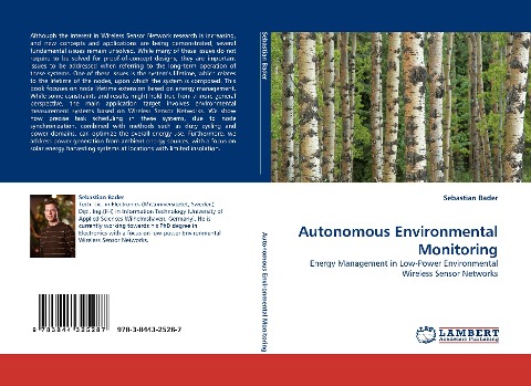 Autonomous Environmental Monitoring: Energy Management in Low-Power Environmental Wireless Sensor Networks