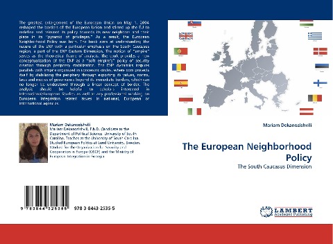 The European Neighborhood Policy: The South Caucasus Dimension