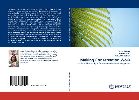 Making Conservation Work: Stakeholder Analysis for Protected Area Management