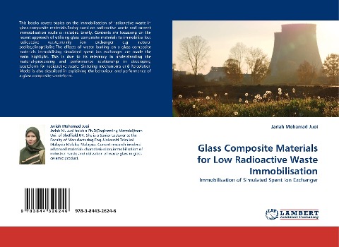 Glass Composite Materials for Low Radioactive Waste Immobilisation: Immobilisation of Simulated Spent Ion Exchanger