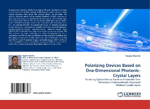 Polarizing Devices Based on One-Dimensional Photonic-Crystal Layers: Polarizing Optical Devices Based on Embedded One-Dimensional Subwavelength-Structured Photonic-Crystal Layers
