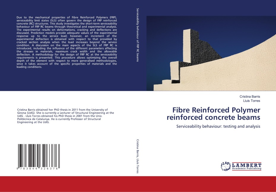 Fibre Reinforced Polymer reinforced concrete beams: Serviceability behaviour: testing and analysis