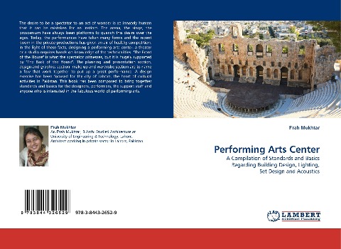 Performing Arts Center: A Compilation of Standards and Basics Regarding Building Design, Lighting, Set Design and Acoustics