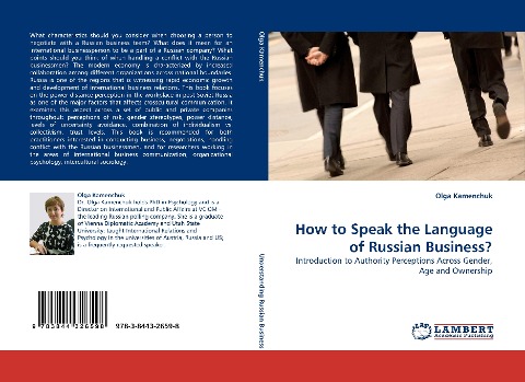 How to Speak the Language of Russian Business?: Introduction to Authority Perceptions Across Gender, Age and Ownership