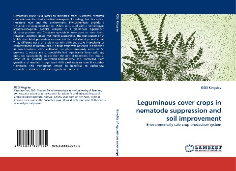 Leguminous cover crops in nematode suppression and soil improvement: Environmentally safe crop production system