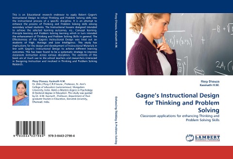 Gagnes Instructional Design for Thinking and Problem Solving: Classroom applications for enhancing Thinking and Problem Solving Skills