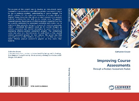 Improving Course Assessments: Through a Product Assessment Packet