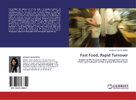 Fast Food, Rapid Turnover: Exploring the impact in-store management has on retaining employees within a global fast food chain