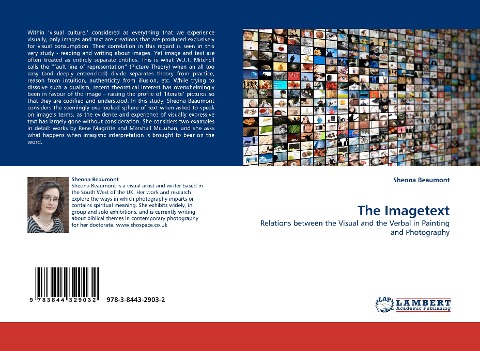 The Imagetext: Relations between the Visual and the Verbal in Painting and Photography