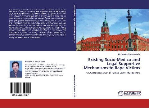 EXISTING SOCIO-MEDICO AND LEGAL SUPPORTIVE MECHANISMS TO RAPE VICTIMS: (AN AWARENESS SURVEY OF PUNJAB UNIVERSITY TEACHERS)