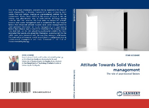 Attitude Towards Solid Waste management: The role of psychosocial factors