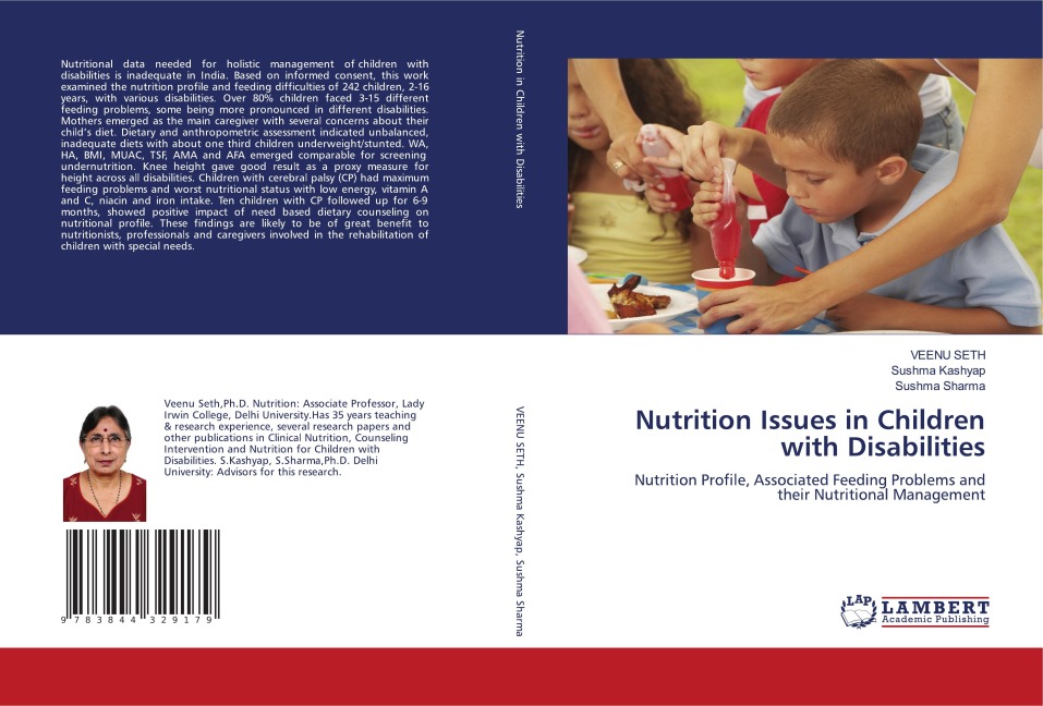 Nutrition Issues in Children with Disabilities: Nutrition Profile, Associated Feeding Problems and their Nutritional Management