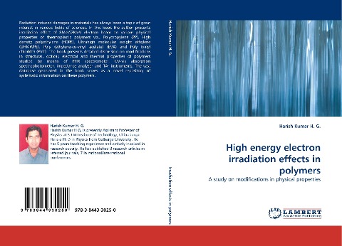 High energy electron irradiation effects in polymers: A study on modifications in physical properties