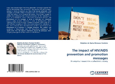 The impact of HIV/AIDS prevention and promotion messages: An empirical research in a collectivistic society