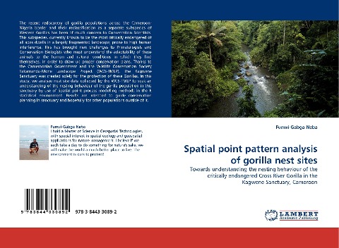 Spatial point pattern analysis of gorilla nest sites: Towards understanding the nesting behaviour of the critically endangered Cross River Gorilla in the Kagwene Sanctuary, Cameroon
