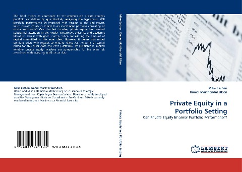 Private Equity in a Portfolio Setting: Can Private Equity Improve Portfolio Performance?