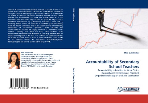 Accountability of Secondary School Teachers: Accountability in Relation to Work Ethics, Occupational Commitment, Perceived Organizational Support and Job Satisfaction