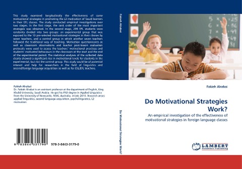 Do Motivational Strategies Work?: An empirical investigation of the effectiveness of motivational strategies in foreign language classes