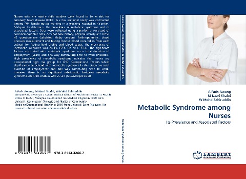 Metabolic Syndrome among Nurses: Its Prevalence and Associated Factors