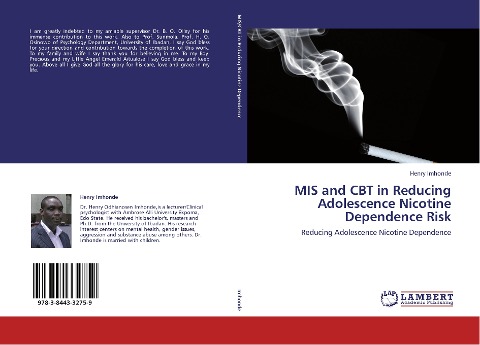 MIS and CBT in Reducing Adolescence Nicotine Dependence Risk: Reducing Adolescence Nicotine Dependence