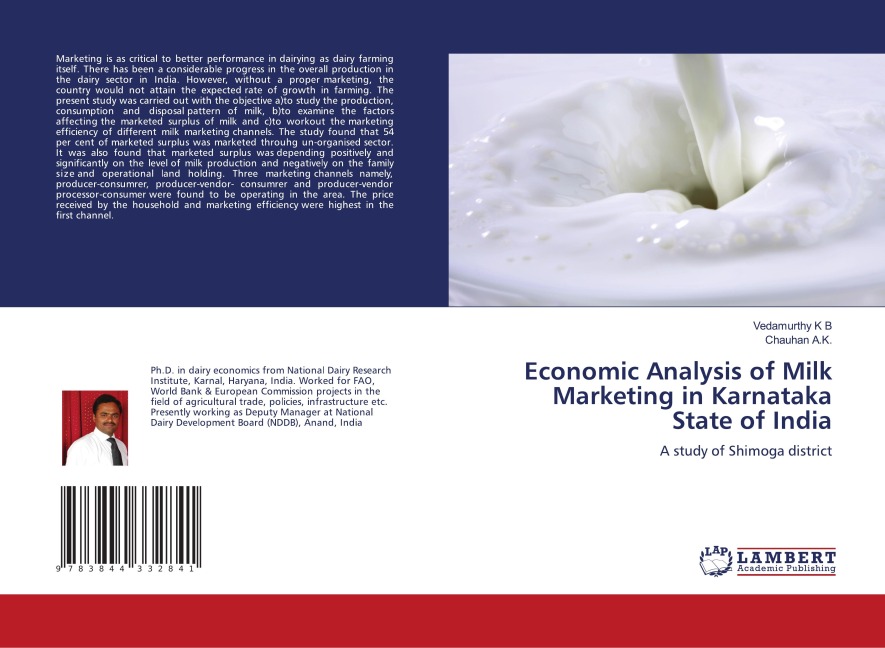 Economic Analysis of Milk Marketing in Karnataka State of India: A study of Shimoga district