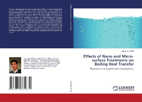 Effects of Nano and Micro-surface Treatments on Boiling Heat Transfer: Theoretical and experimental investigations