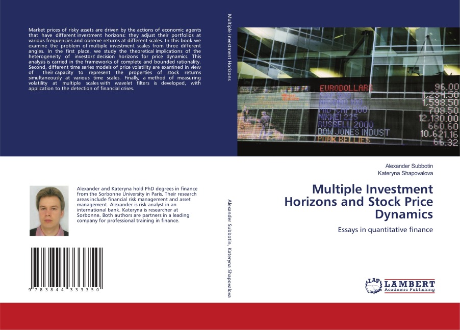Multiple Investment Horizons and Stock Price Dynamics: Essays in quantitative finance