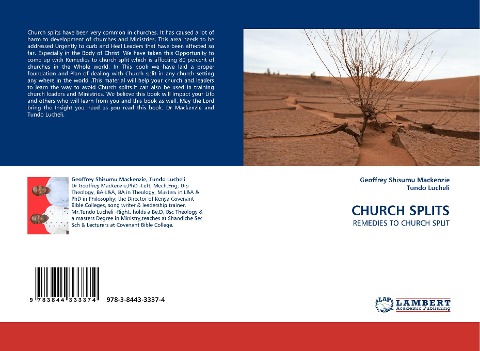 CHURCH SPLITS: REMEDIES TO CHURCH SPLIT