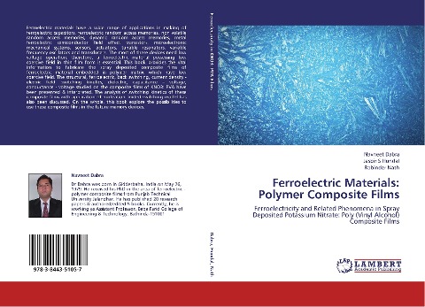 Ferroelectric Materials: Polymer Composite Films: Ferroelectricity and Related Phenomena in Spray Deposited Potassium Nitrate: Poly (Vinyl Alcohol) Composite Films