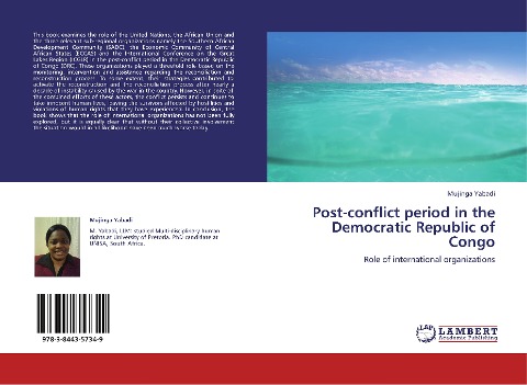 Post-conflict period in the Democratic Republic of Congo: Role of international organizations