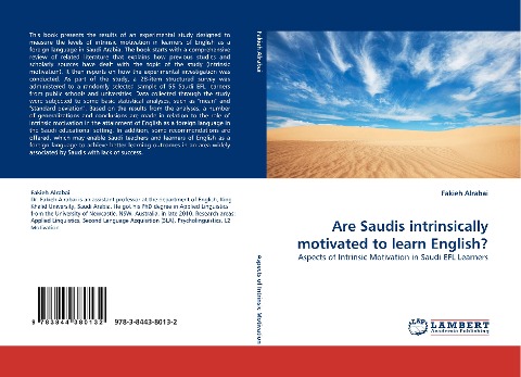 Are Saudis intrinsically motivated to learn English?: Aspects of Intrinsic Motivation in Saudi EFL Learners