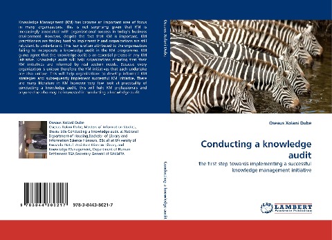 Conducting a knowledge audit: the first step towards implementing a successful knowledge management initiative