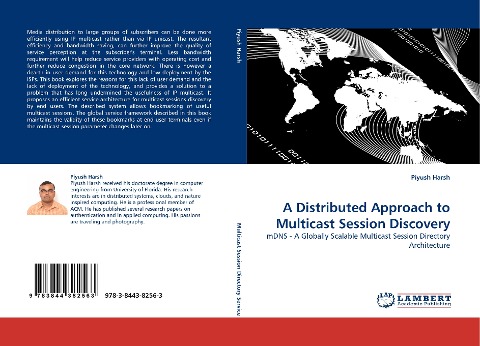 A Distributed Approach to Multicast Session Discovery: mDNS - A Globally Scalable Multicast Session Directory Architecture