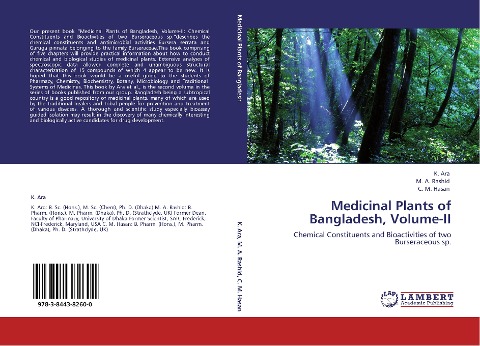 Medicinal Plants of Bangladesh, Volume-II: Chemical Constituents and Bioactivities of two Burseraceous sp.