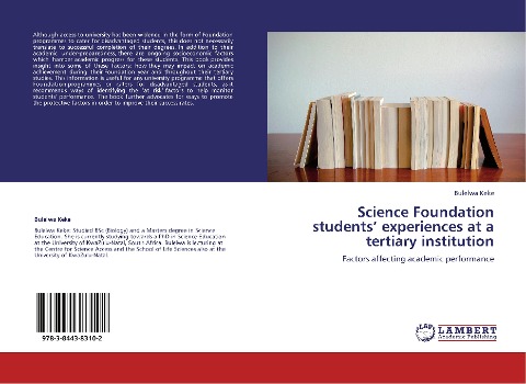 Science Foundation students experiences at a tertiary institution: Factors affecting academic performance