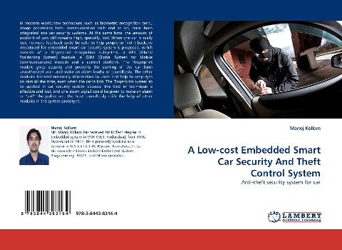 A Low-cost Embedded Smart Car Security And Theft Control System: Anti-theft security system for car