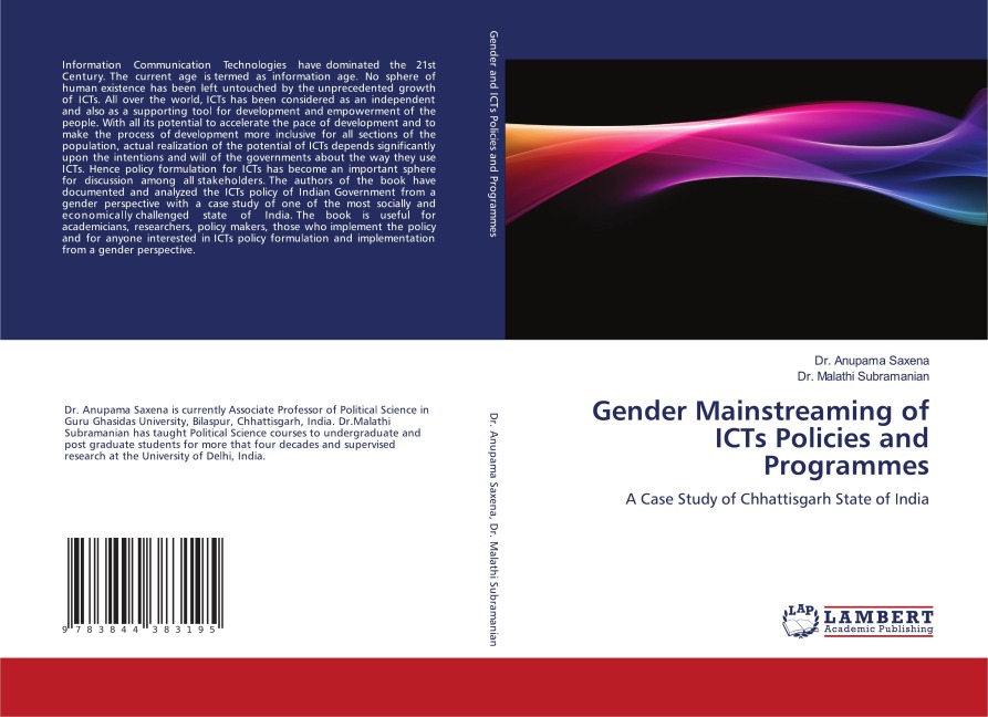 Gender Mainstreaming of ICTs Policies and Programmes: A Case Study of Chhattisgarh State of India
