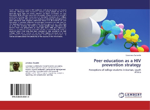 Peer education as a HIV prevention strategy: Perceptions of college students in Durban, South Africa