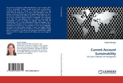 Current Account Sustainability: the case of Bosnia and Herzegovina