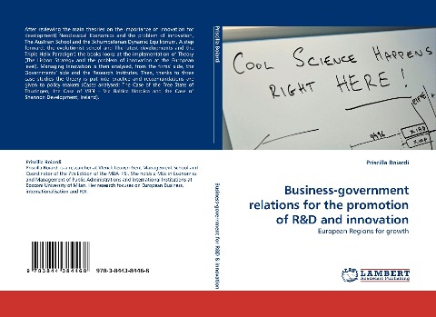Business-government relations for the promotion of R&D and innovation: European Regions for growth