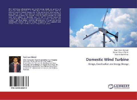 Domestic Wind Turbine: Design, Construction and Energy Storage