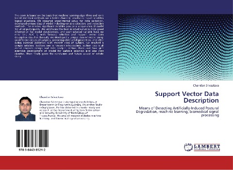 Support Vector Data Description: Means of Detecting Artificially-Induced Postural Degradation, machine learning, biomedical signal processing