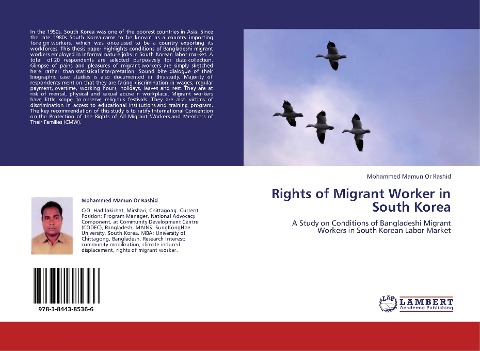 Rights of Migrant Worker in South Korea: A Study on Conditions of Bangladeshi Migrant Workers in South Korean Labor Market