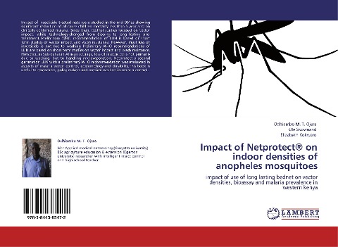 Impact of Netprotect®  on indoor densities of anopheles mosquitoes: impact of use of long lasting bednet on vector densities, bioassay and malaria prevalence in western kenya