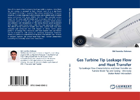 Gas Turbine Tip Leakage Flow and Heat Transfer: Tip Leakage Flow Characteristics and Heat Transfer on Turbine Blade Tip and Casing - Unsteady Stator-Rotor Interaction