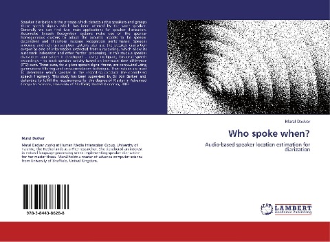 Who spoke when?: Audio-based speaker location estimation for diarization