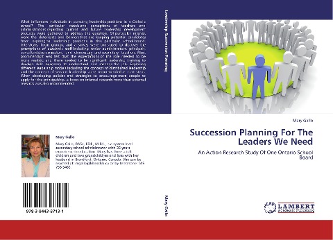 Succession Planning For The Leaders We Need: An Action Research Study Of One Ontario School Board